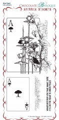 Ace Card Rubber Stamp sheet - DL